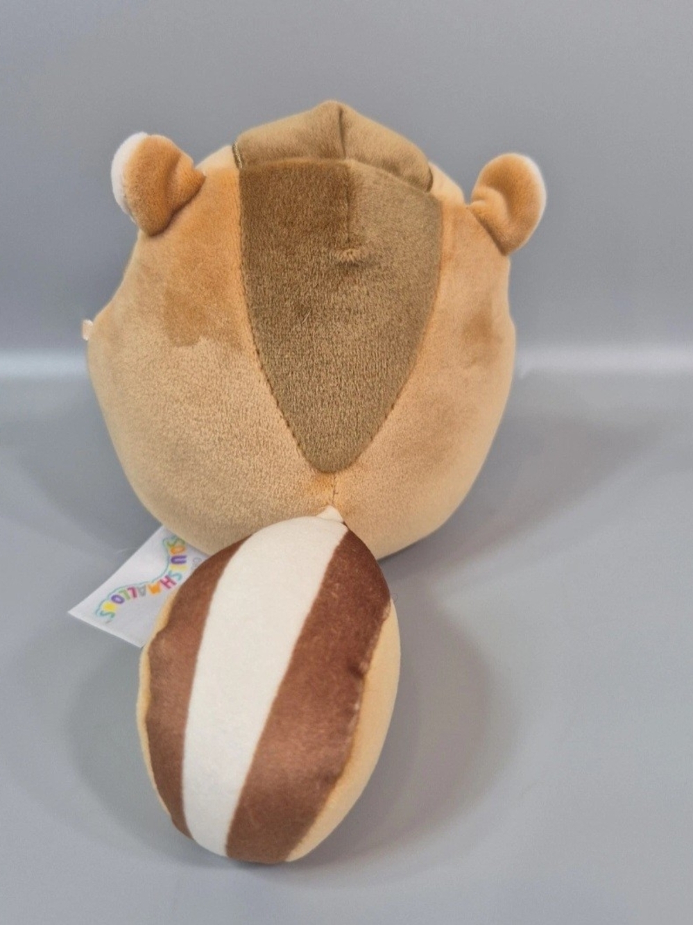 Squishmallow MelzIe the Chipmunk 5" Brown Plush Fuzzy Belly Pre Loved - Picture 2 of 6